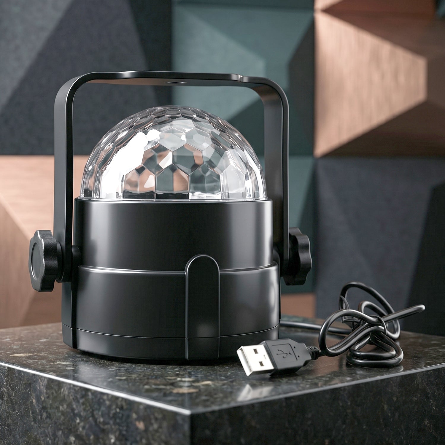 USB Powered LED Party Light Star Projector Disco Light (1 Pc)