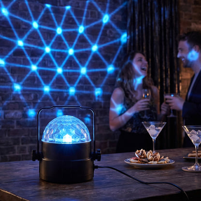 USB Powered LED Party Light Star Projector Disco Light (1 Pc)