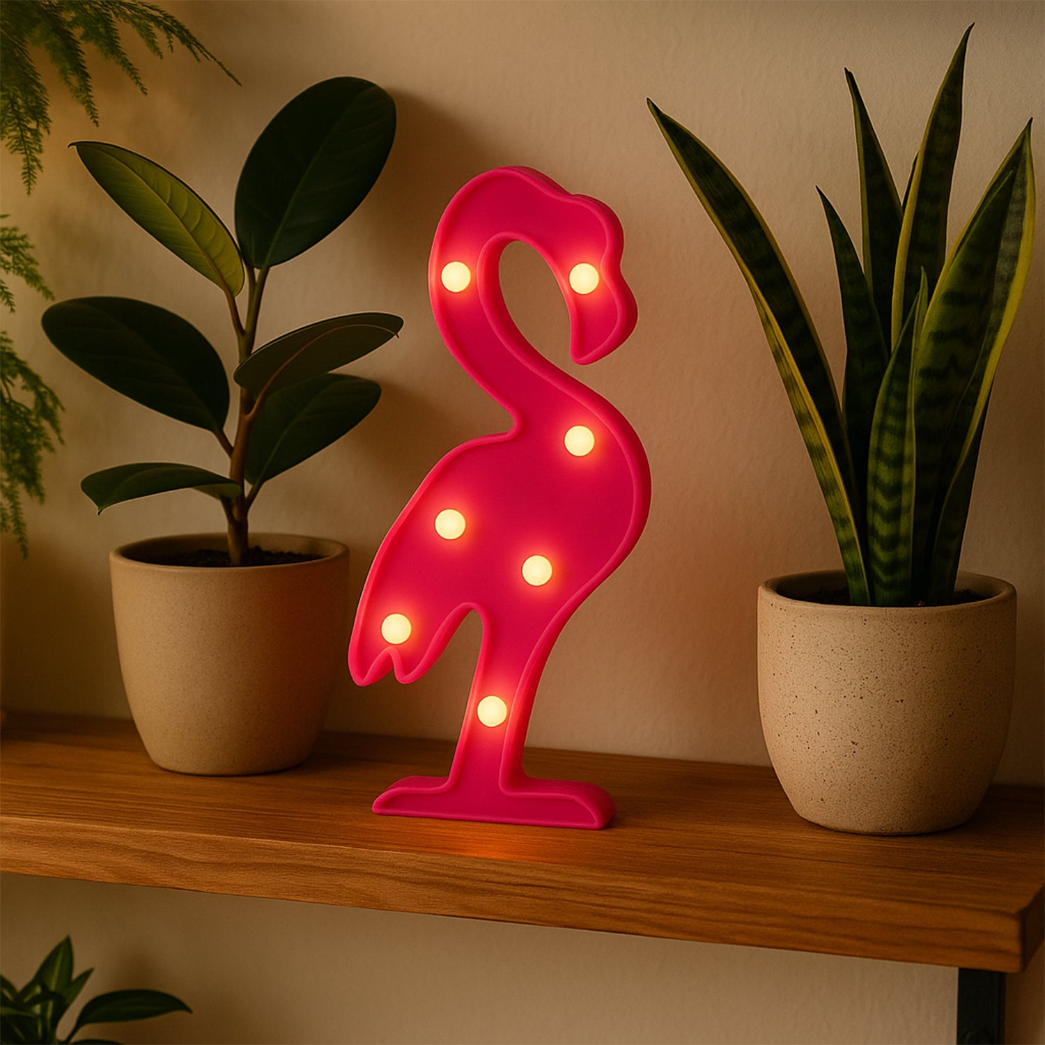 3D LED Night Light Table Lamp for Party Birthday Wedding Atmosphere, Battery Operated Decorative Light Nursery Lamp for Bedroom and Wall Decoration For Children Bedroom Wall, Light (1 Pc / Battery Not Included)