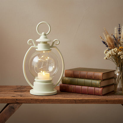 LED Decorative Storm Lantern Light (Battery Operated, Warm White Light)