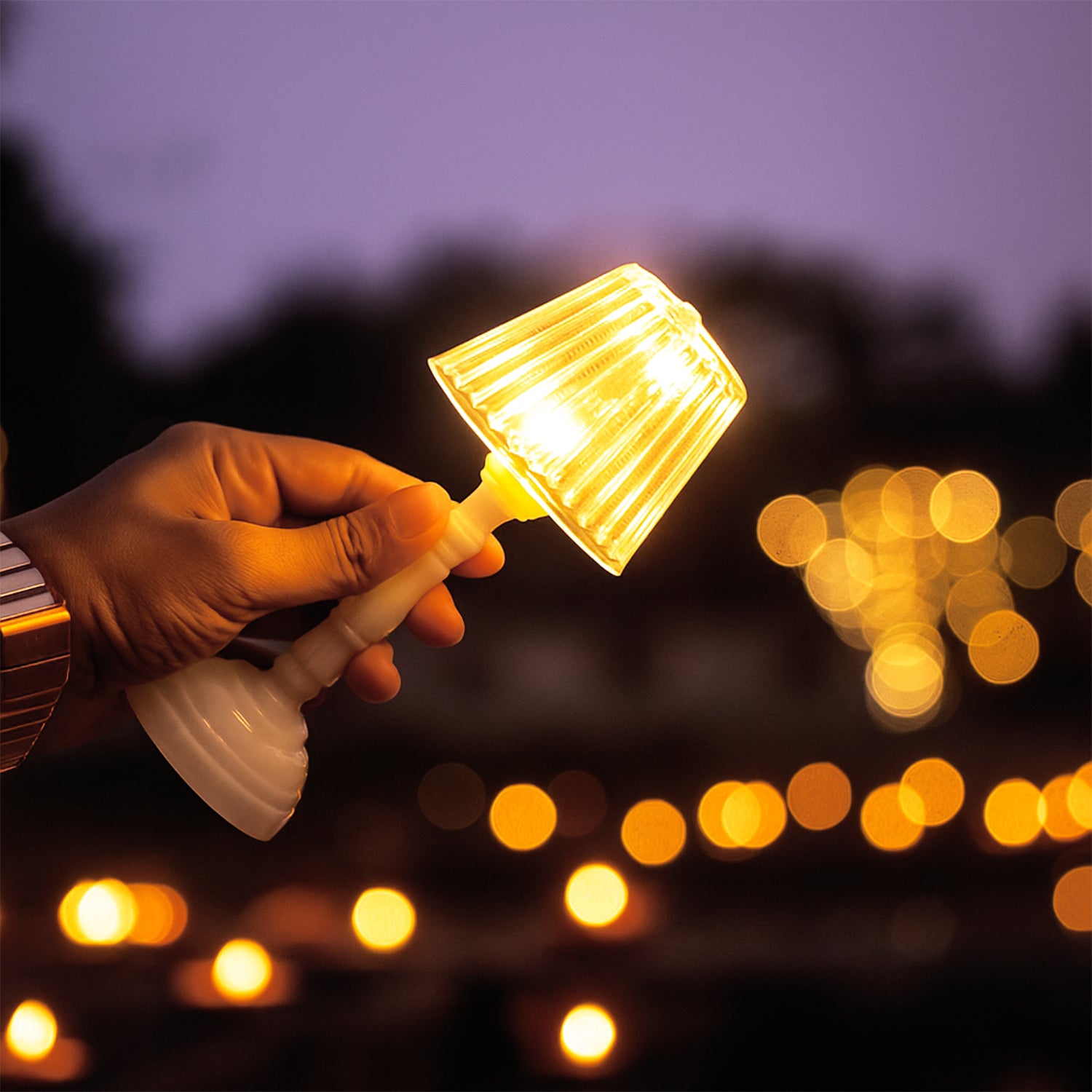 LED Crystal Table Lamps (12 Pc)