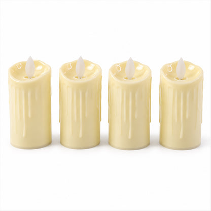 LED candle glow view