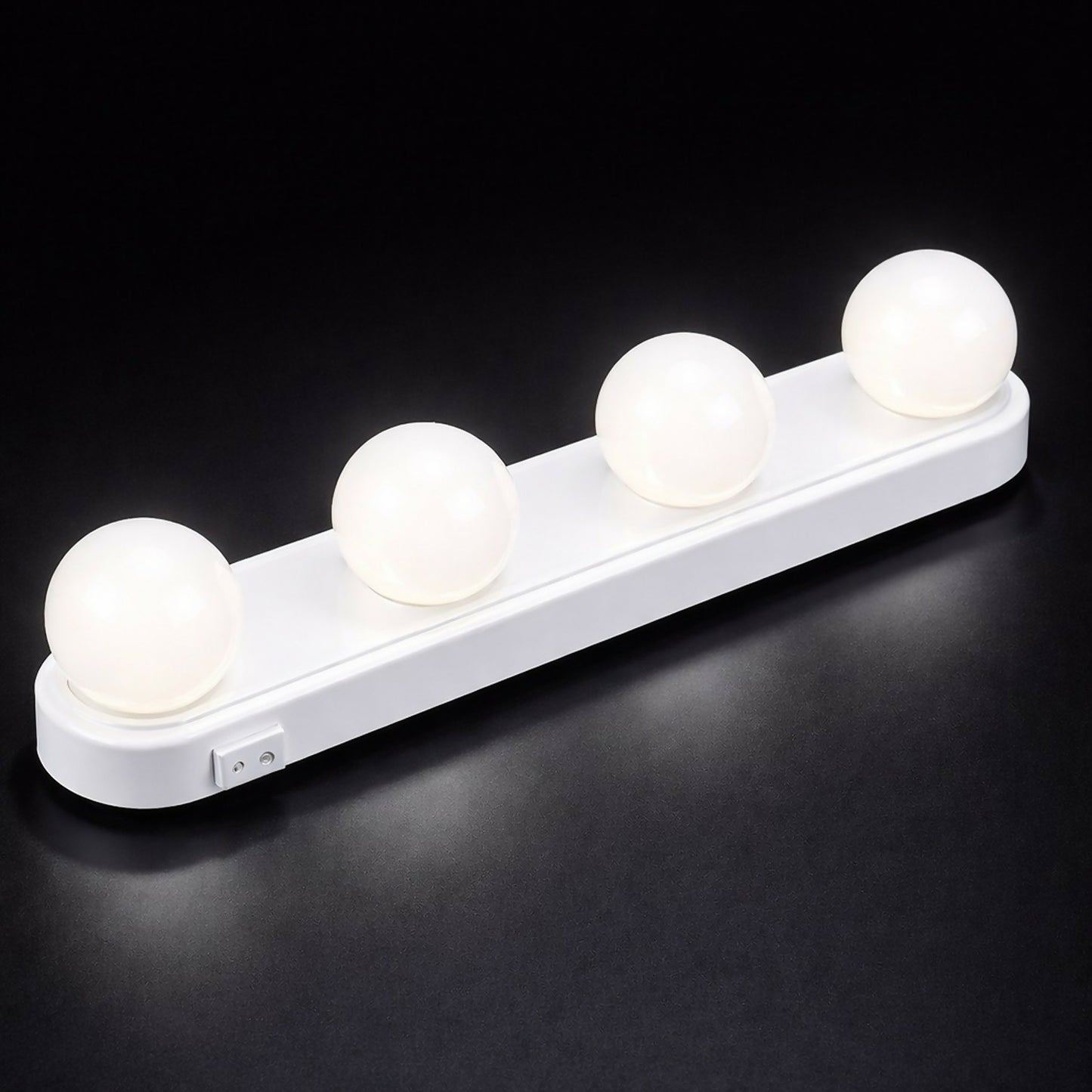 LED Vanity Mirror Light Strip with 4 Bulbs for Makeup, Dressing Table & Bathroom