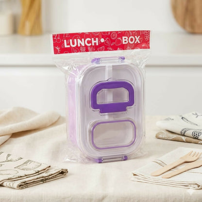 Close-up of Mighty Lunch Box spoon and fork included