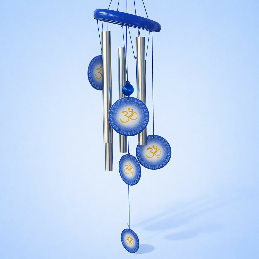 Om Symbol Wind Chime for Balcony, Home Entrance & Meditation Decor