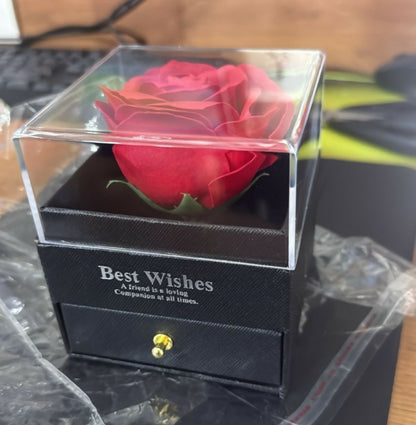 Premium Eternal Rose Gift Box displayed as romantic decor