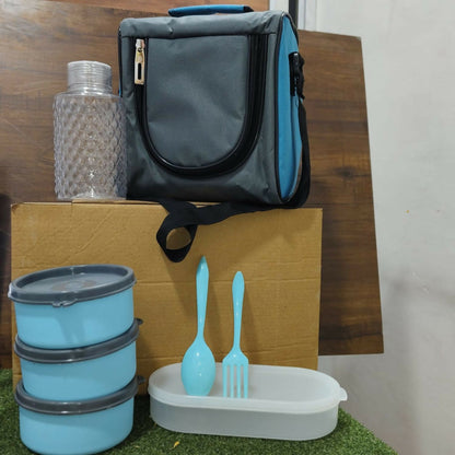 Stylish and durable stainless steel lunch box setup for daily use