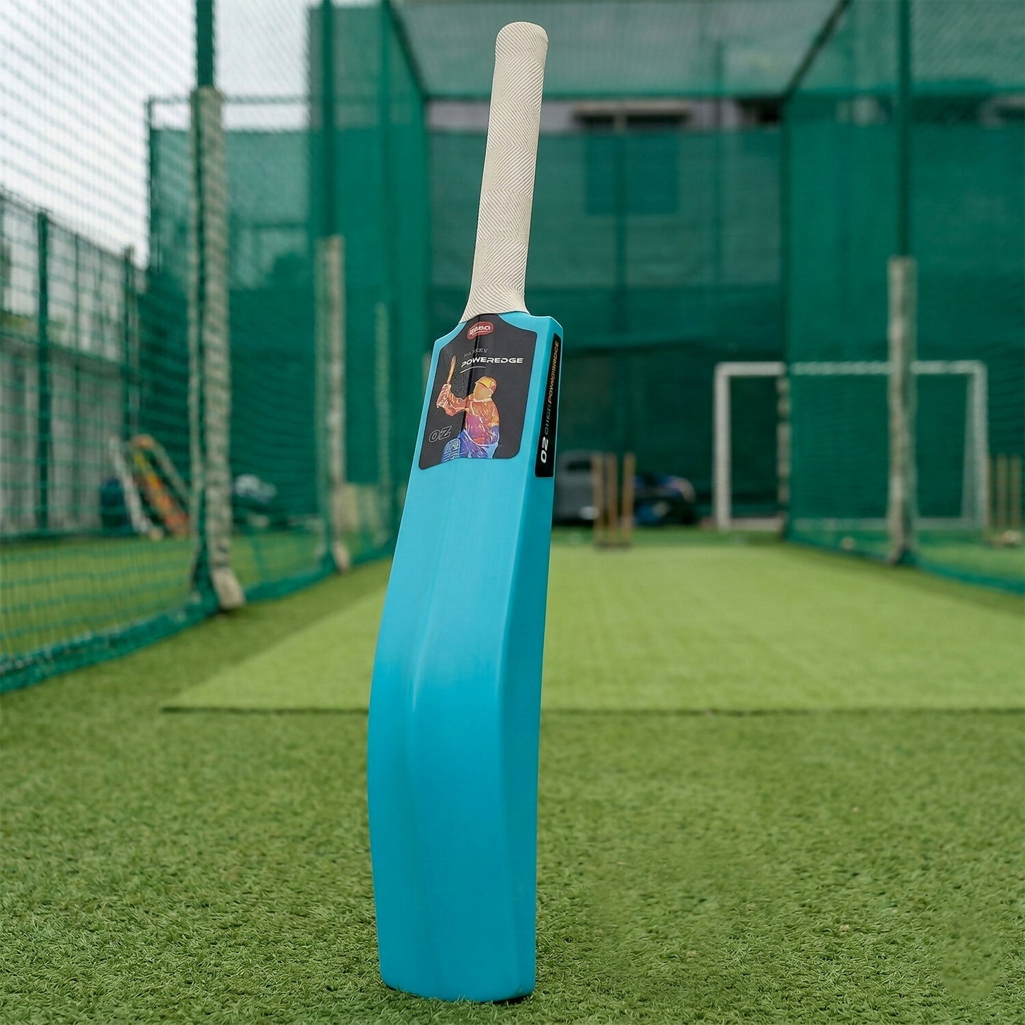 Child-friendly cricket toy for outdoor activities and batting practice
