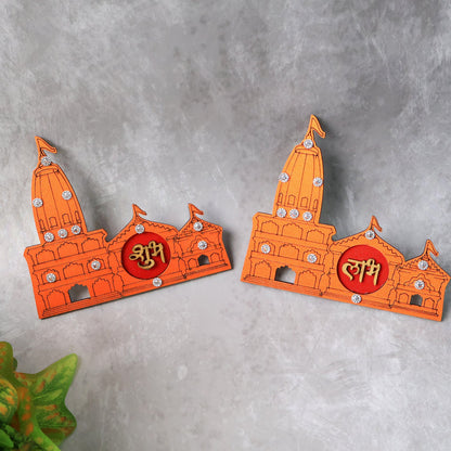 Handcrafted Shubh Labh Ram Temple Idol