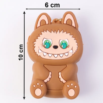 lightweight mini pouch keychain with strap holder