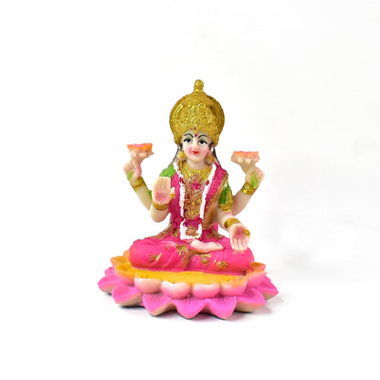 Elegant Lakshmi Idol on Lotus