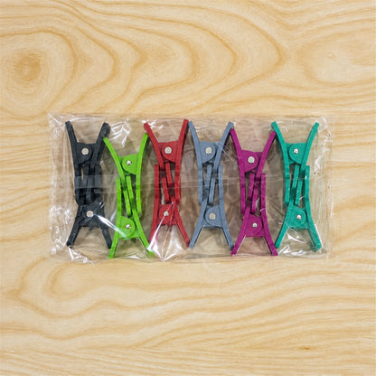 Plastic Clothes Drying Clips with Spring Grip for Everyday Laundry (12 Pc Set)
