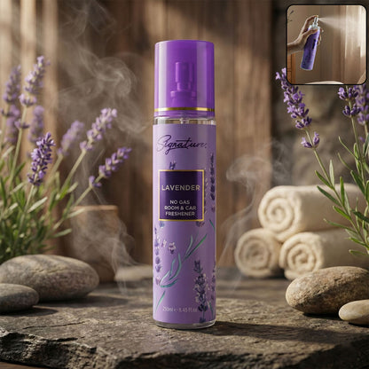 Lavender No Gas Room & Car Freshener Spray (250ml, 1 Pc)
