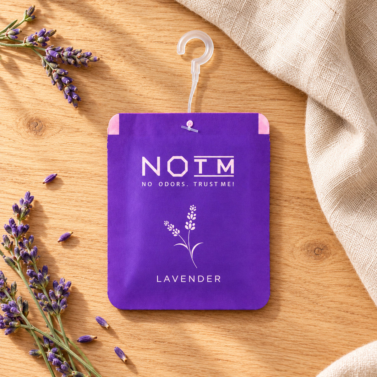 Lavender Hanging Air Freshener Gel – Long-lasting floral fragrance
