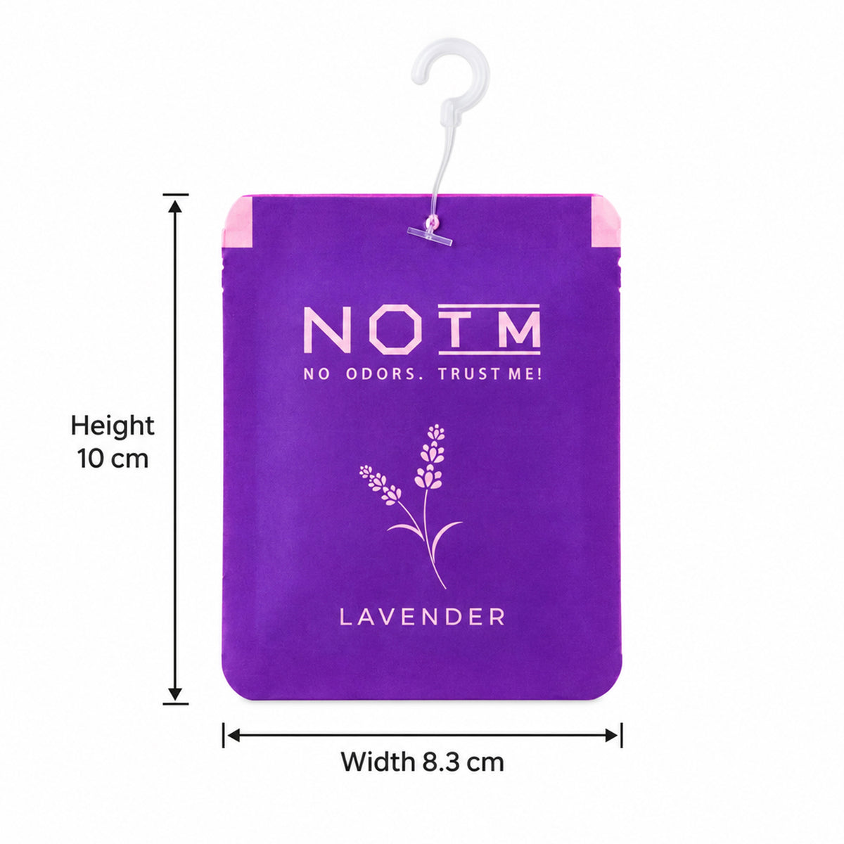 Lavender Hanging Air Freshener Gel – Long-lasting floral fragrance