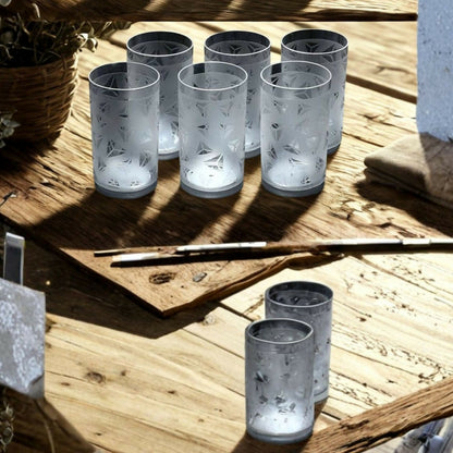 Diamond Plastic glass (pack of 6)