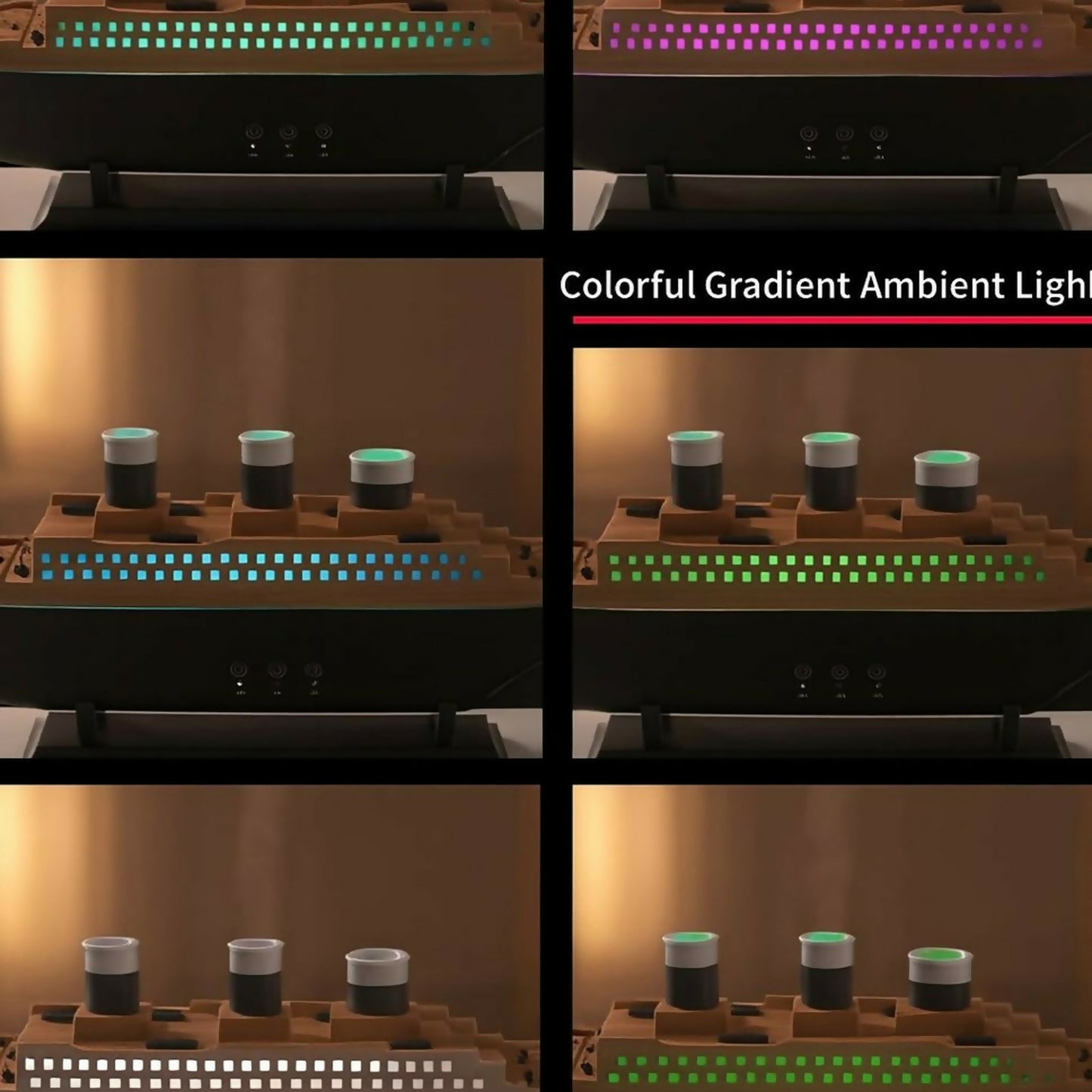 Ship Design Jellyfish Aroma Diffuser & Cool Mist Humidifier with LED Ambient Lights