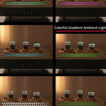 Ship Design Jellyfish Aroma Diffuser & Cool Mist Humidifier with LED Ambient Lights