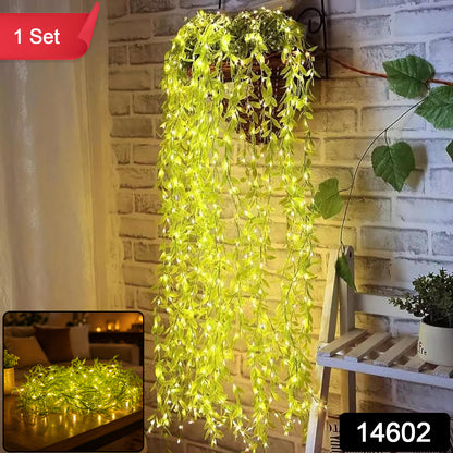 LED Leaf String Light – 3 Meter Decorative Green Vine Lighting