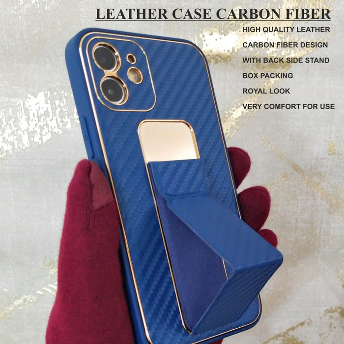 Texture Leather Hard Case For Iphone