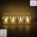 LED Flameless Lantern Candles – Safe Warm Glow Set of 4