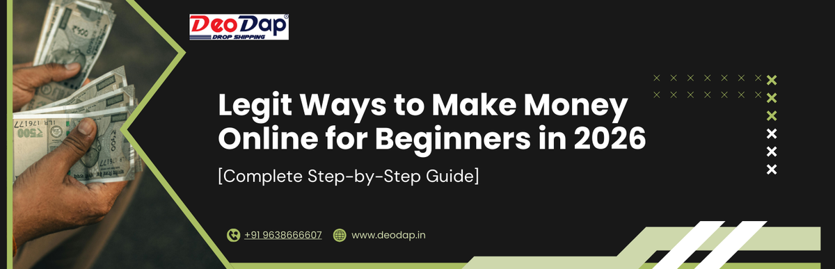 Legit Ways to Make Money Online for Beginners in 2026 [Complete Step-by-Step Guide]