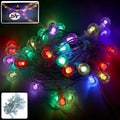LED Decorative String Lights – 8 Meter Multicolor Bubble Balls