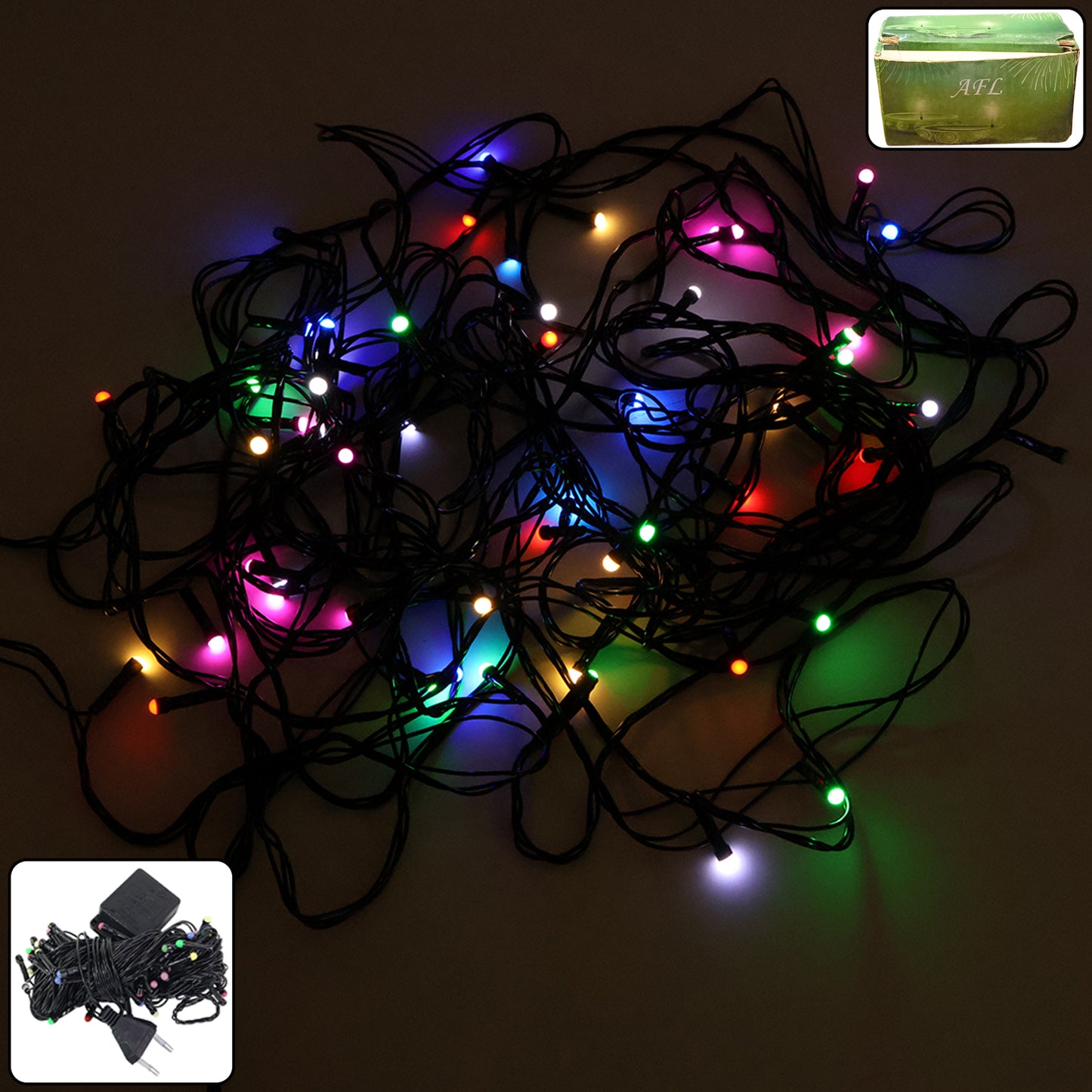 Multicolor Decorative LED String Fairy Lights (1 Pc / 13 mtr)