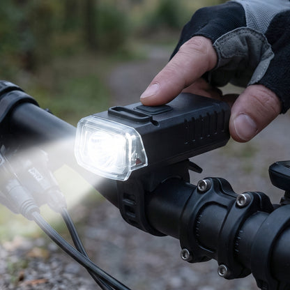 Bicycle Headlight – 400 Lumen USB Rechargeable | Indo Glow