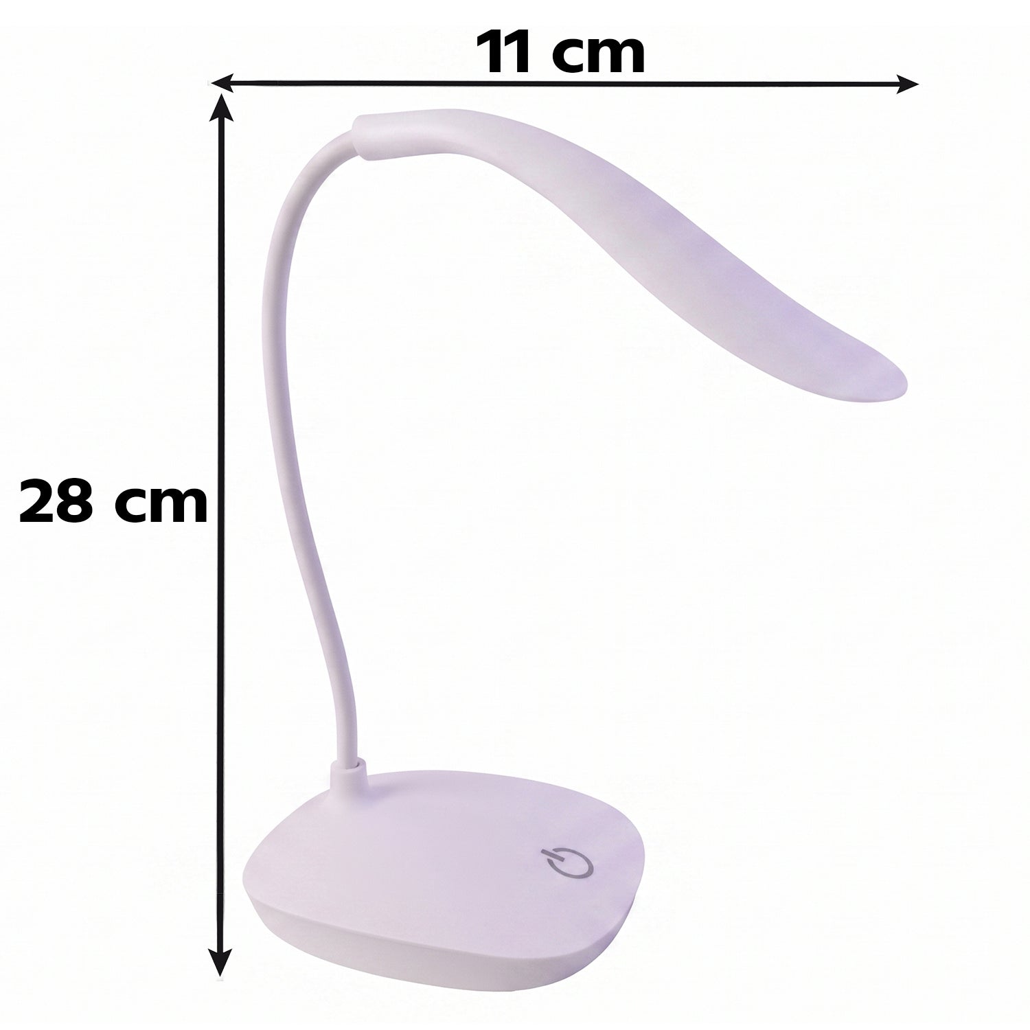 LED Desk Table Lamp Flexible Touch Dimmer Eye Care Reading Study Light (1 Pc) view 6
