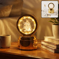 Radhe Krishna 3D Crystal Ball LED Table Showpiece for Home Decoration (1 Pc)