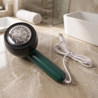 Electric lint remover device detail view