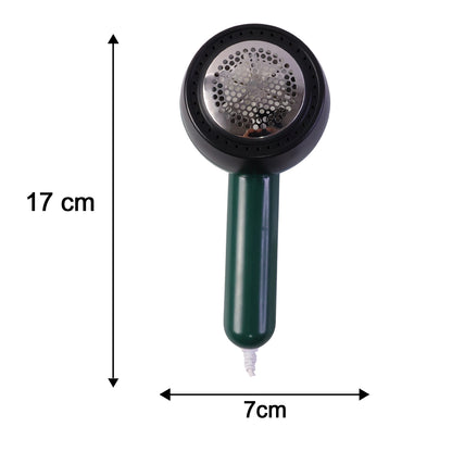 Electric lint remover product size displayed