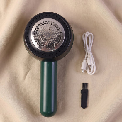 Rechargeable Electric Lint Remover with Cleaning Brush (1 Pc)
