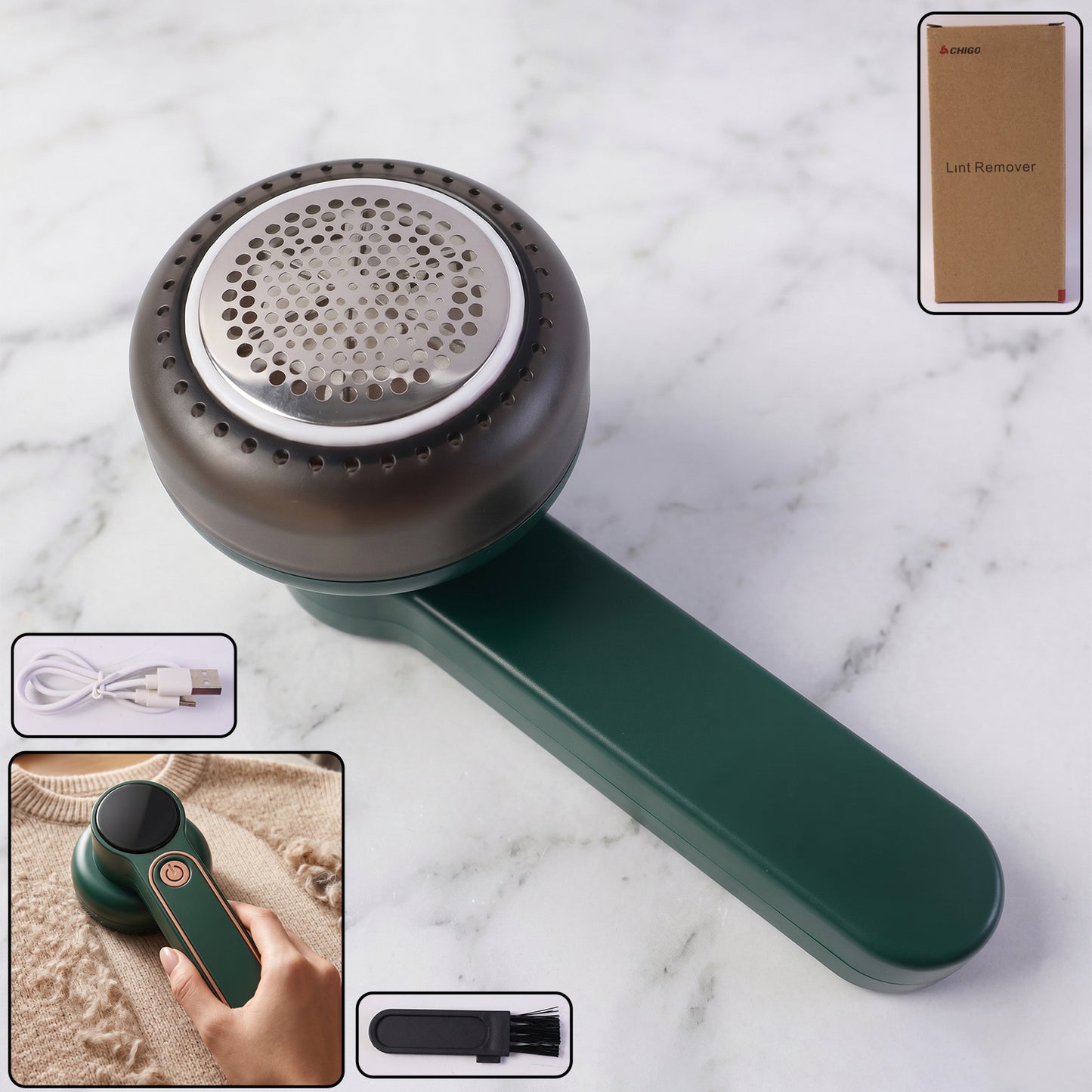Electric Lint Remover front view