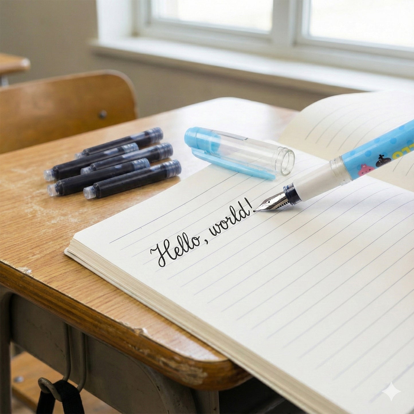 Colorful liquid ink pens for students
