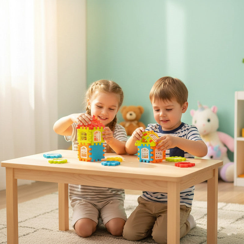 Little Architect 90-Piece Educational Building Blocks for Kids