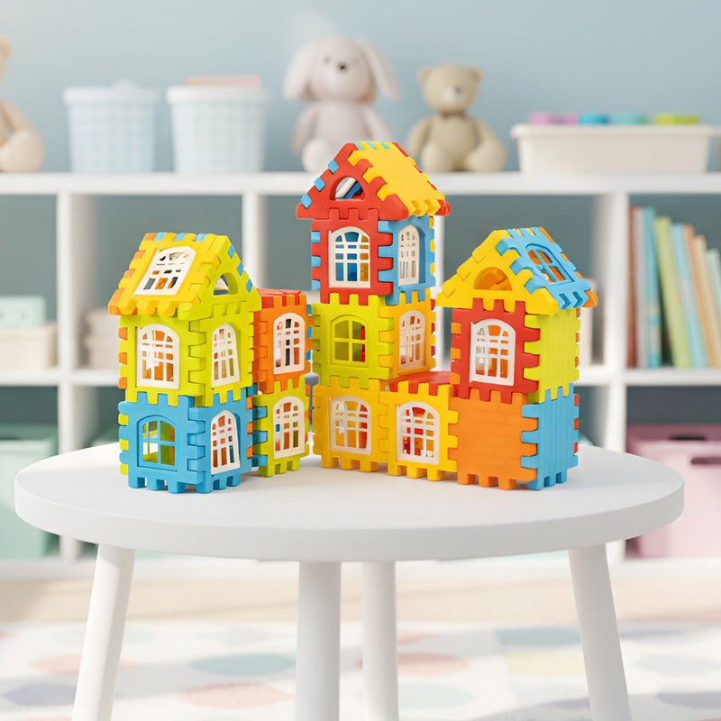 Little Architect 90-Piece Educational Building Blocks for Kids