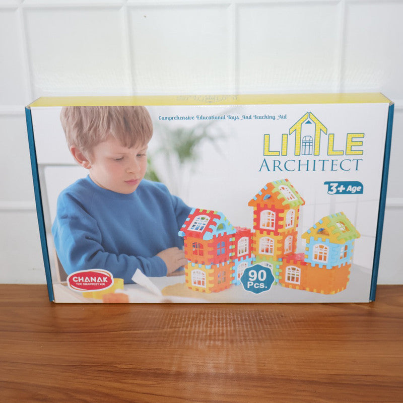 Little Architect 90-Piece Educational Building Blocks for Kids