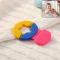Baby Silicone Teether – Soft, Safe, Colorful Relief Toy