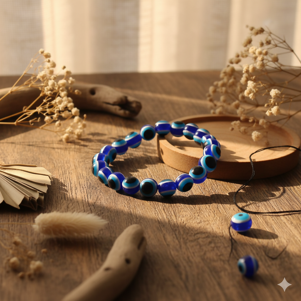 Evil Eye Beads Bracelet