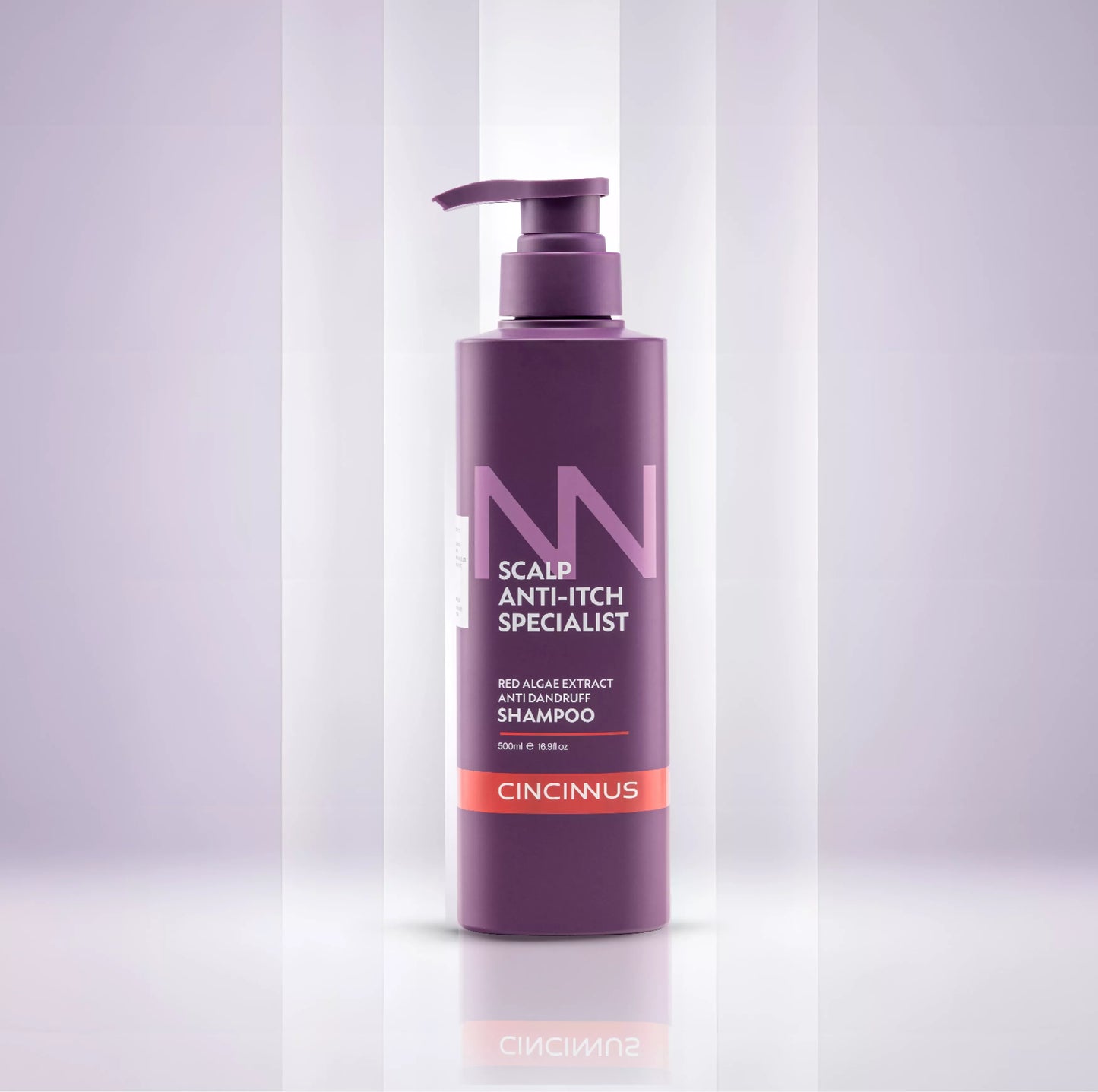 Healthy scalp after using anti dandruff shampoo with nature ingredients