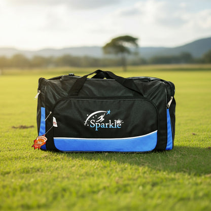 Sparkle Dholak Travel Bag – Multicolor | Heavy-Duty Musical Instrument Carry Case | Padded, Large Front Pocket | Durable Zippers & Strong Handles | Fits Standard Dholak