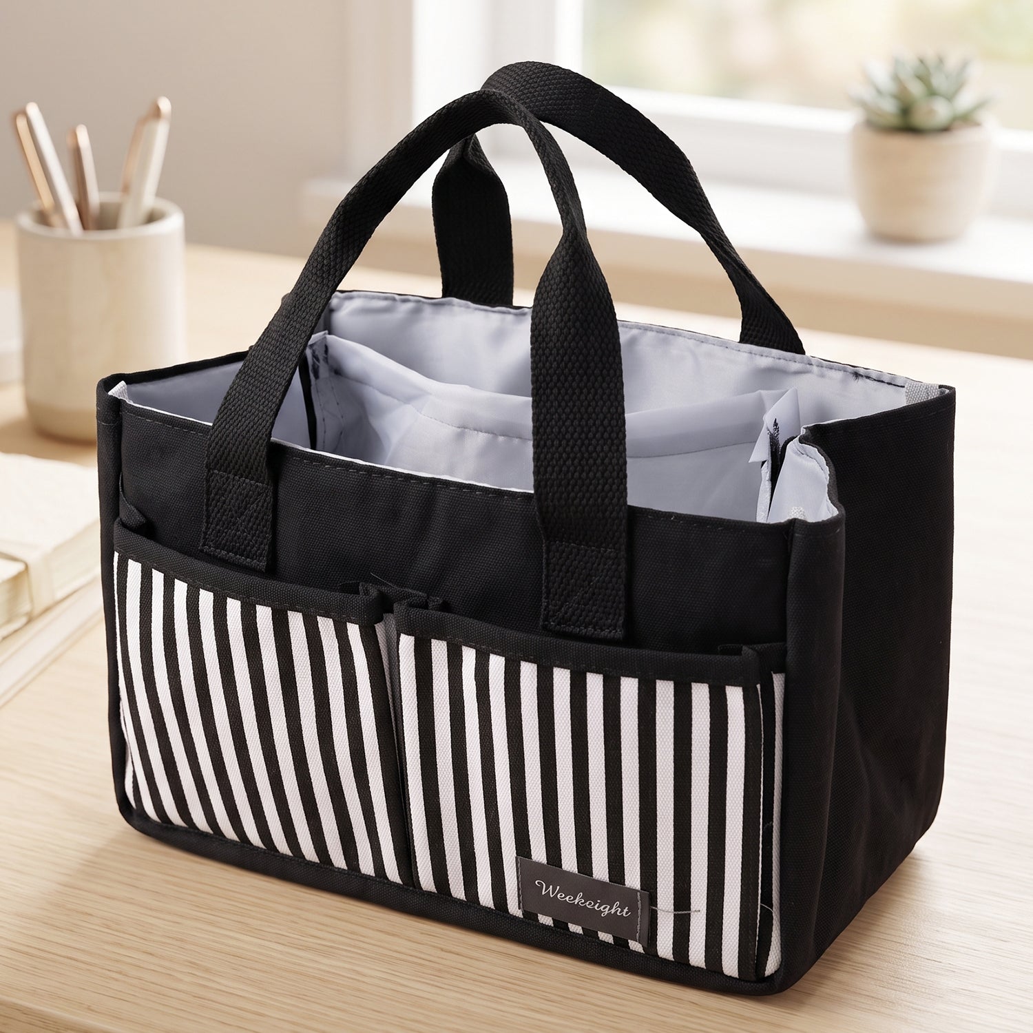 Multipurpose Travel Organizer Bag Caddy with Handles 27x16 Cm (1 Pc)