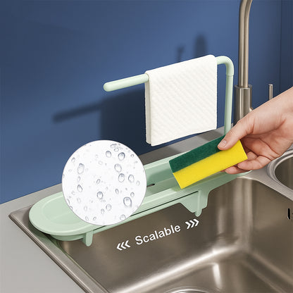 Plastic Telescopic Sink Storage Rack