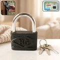 Heavy Duty Padlock – 60mm Iron Lock with 3 Keys | AutoSafeo