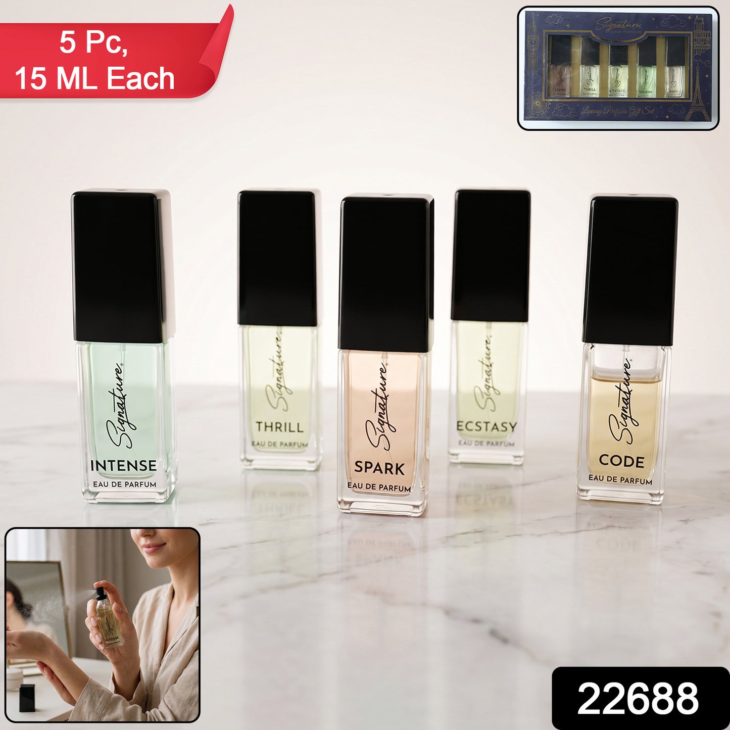 premium unisex luxury perfume gift set collection