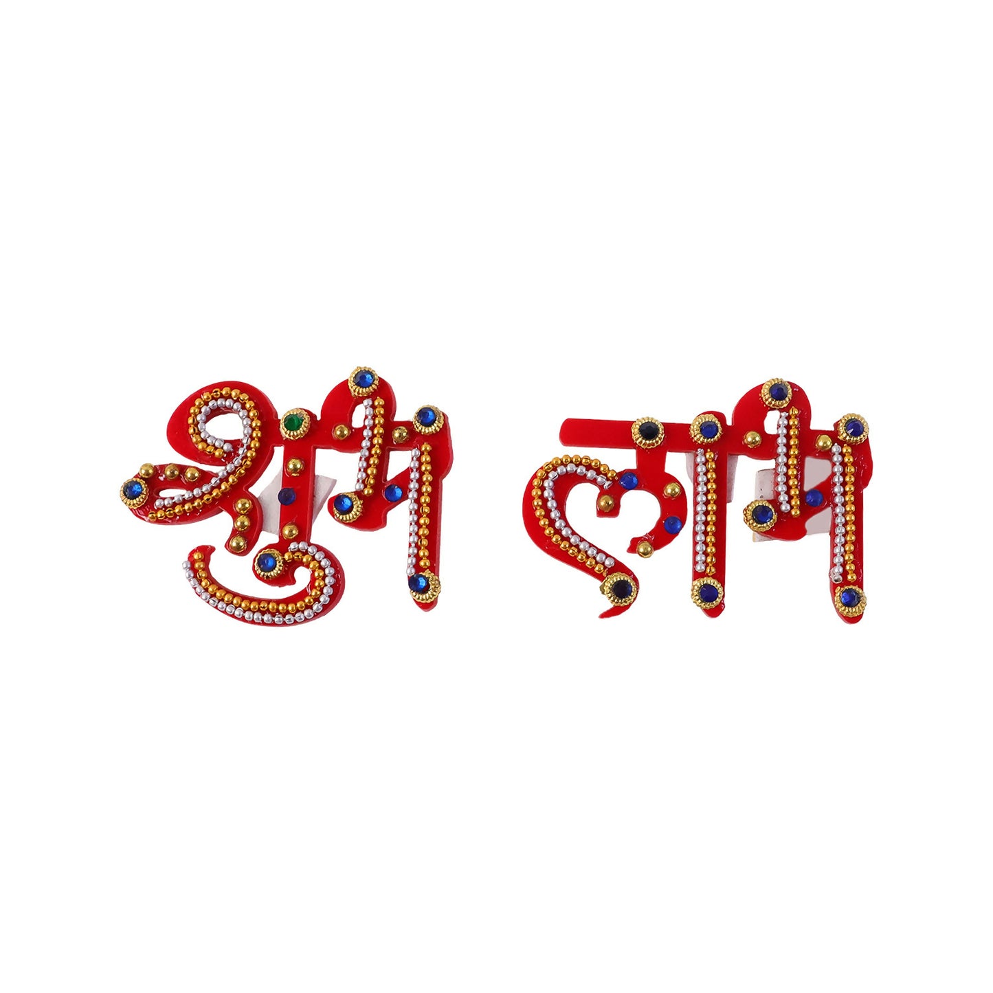 Shubh Labh Door Hanging | Premium Acrylic with Ball Chain | Diwali Entrance Decoration