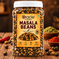 Masala Beans Premium Crunchy Spiced Roasted Beans Protein Rich Tasty Snack (400g)