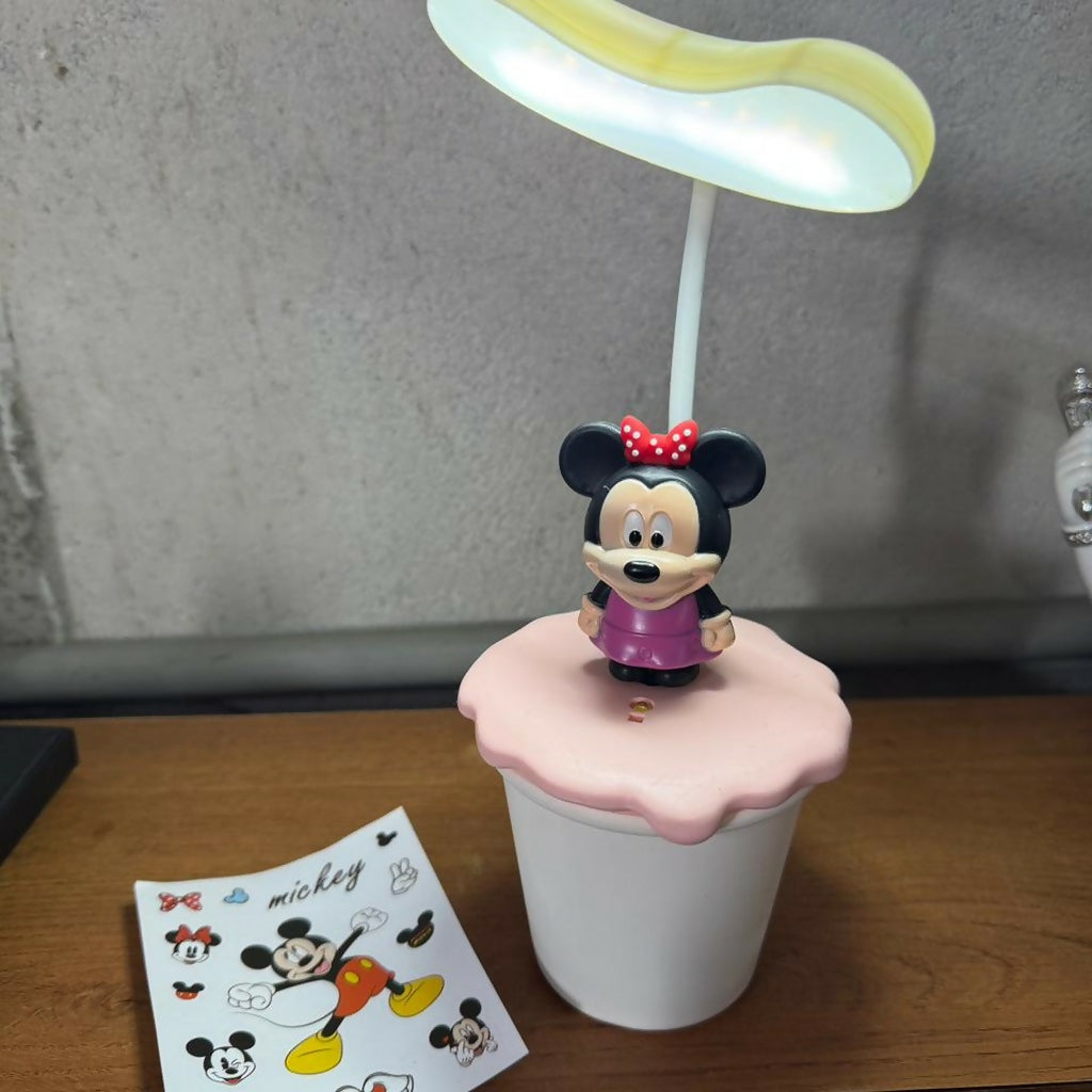 Cute Cartoon LED Desk Lamp for Kids | Decorative Night Light(PINK)